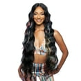thumbnail image 1 of Mane Concept Brown Sugar Human Hair Blend 4" Deep Part HD Clear Lace Wig - BSHC292 SKIPPER (ST1B/BROWNBALAYAGE), 1 of 6