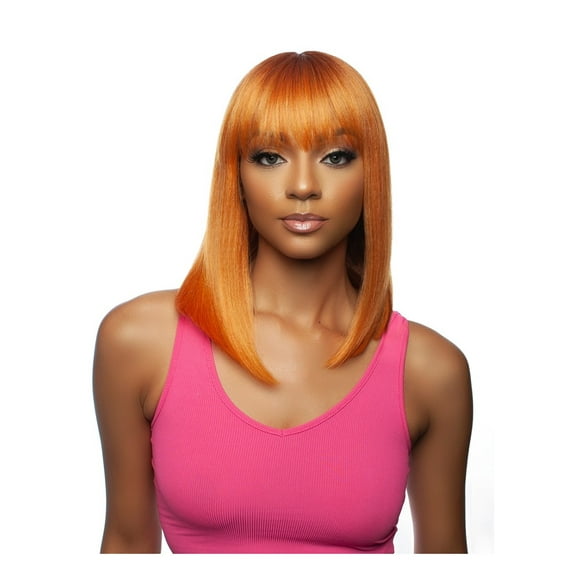 Mane Concept Brown Sugar Human Hair Blend Full Wig - BS1302 RIHANNA BOB 02 (ULMARIGOLD130)