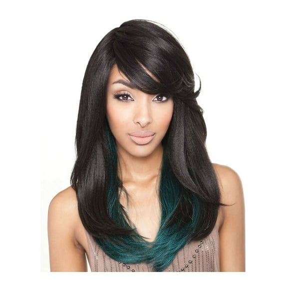 Mane Concept Brown Sugar Human Hair Style Mix Full Wig - BS110 (F1B/30)