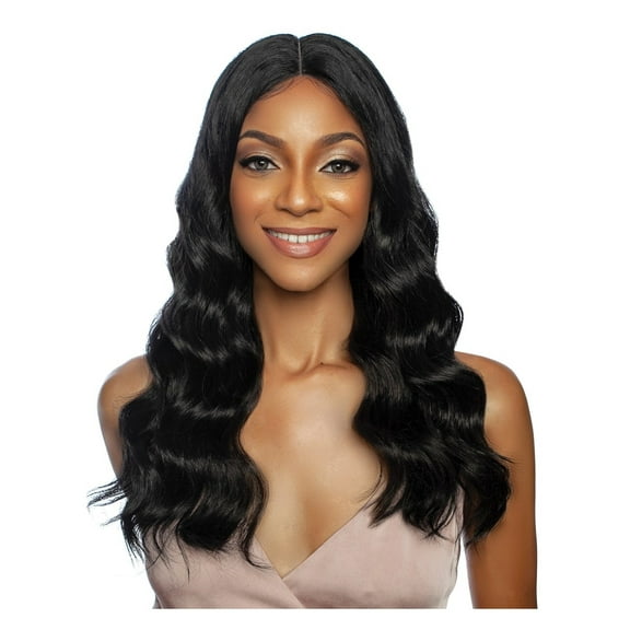 Mane Concept Red Carpet Synthetic 4" Deep Part HD Lace Front Wig - RCEV203 WEDNESDAY (1B)