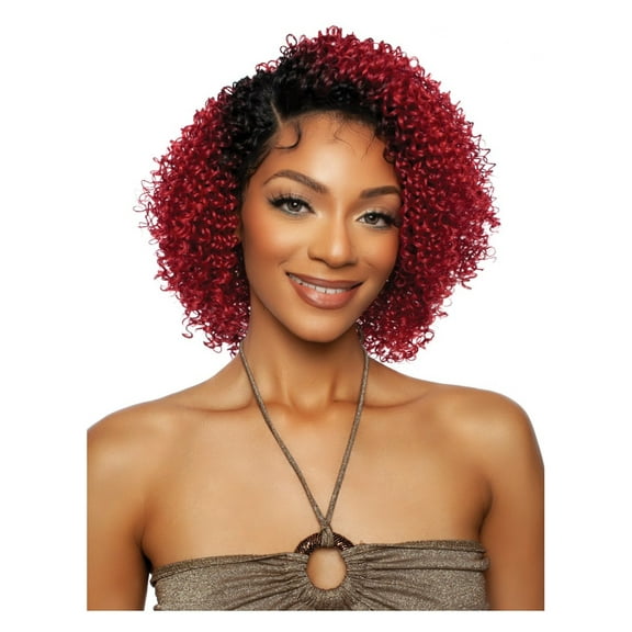 Mane Concept Red Carpet Synthetic 5" Deep Part HD Lace Front Wig - RCHD283 SPRINGY CURLS (SR1B/REDWINE)