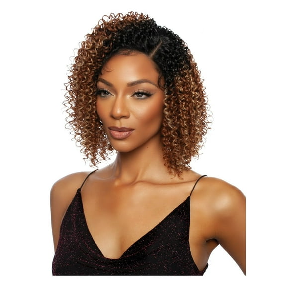 Mane Concept Red Carpet Synthetic 5" Deep Part HD Lace Front Wig - RCHD284 SUMMER CURLS (SR1B/HONEYCHESTNUT)