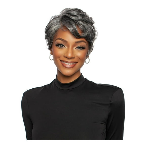 Mane Concept Red Carpet Synthetic Curly Pixie Deep Part HD Lace Front Wig - RCMS282 AQUA (F1B/30)