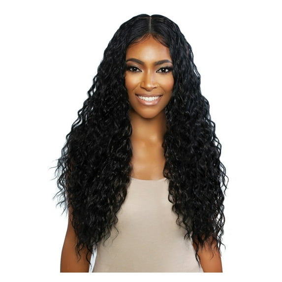 Mane Concept Red Carpet Synthetic HD 13X7 Frontal Lace Wig - RCHL205 CLEMENTINE (SR1B/MAROON)