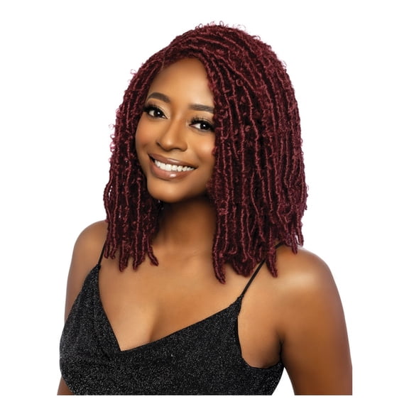 Mane Concept Red Carpet Synthetic HD Inspire Braid Lace Wig - RCHB207 BUTTERFLY LOC 12" (BUG)