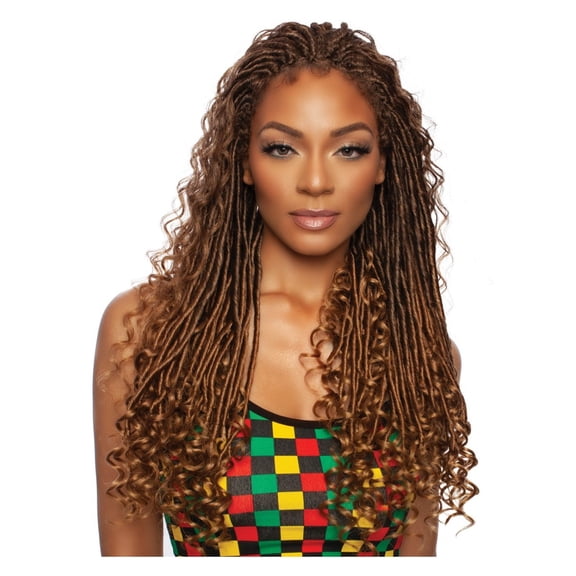 Mane Concept Red Carpet Synthetic Lace Wig - RCHB205 BOHO GODDESS LOCS 24" (2)
