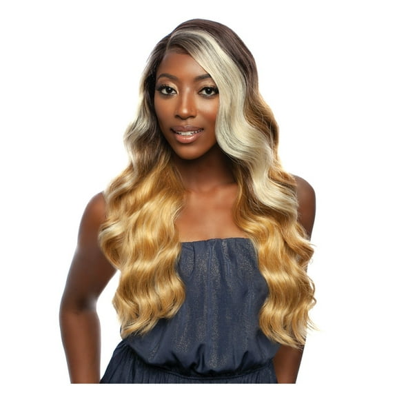 Mane Concept Red Carpet Synthetic Long Body Wave 4" Deep Side Part HD Lace Wig - RCLD207 LIBRA (1)