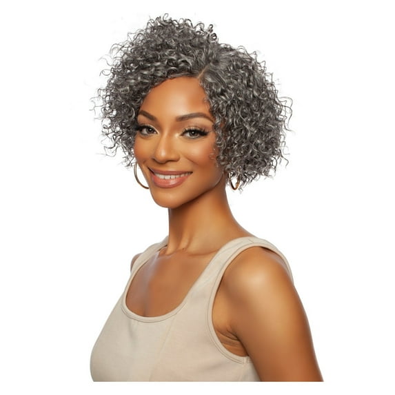 Mane Concept Red Carpet Synthetic Tight Perm Curl Deep Part HD Lace Front Wig - RCMS283 SPIKE (44)