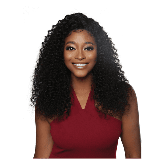 Mane Concept Trill 100% Human Hair HD High Density Whole Lace Wig - TROH406 13A SPANISH WAVE 24" (NATURAL)