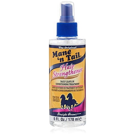 Mane N Tail Hair Strengthener Daily Leave-In Conditioning Hair Treatment, 6 Oz