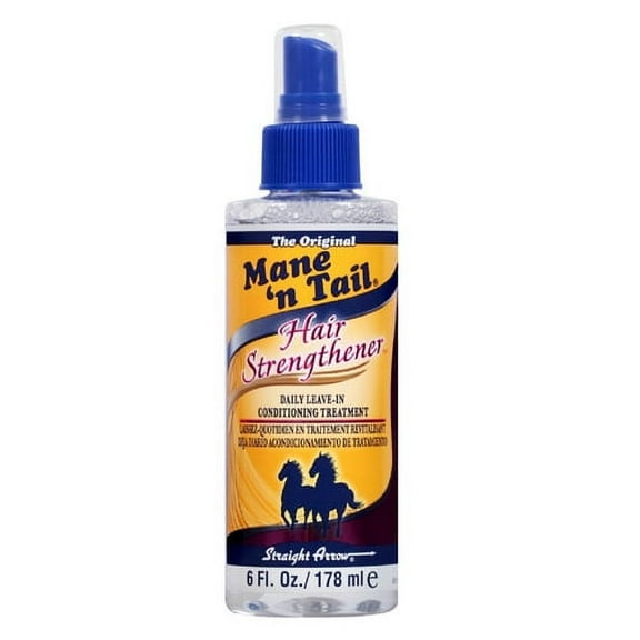 Mane N Tail Hair Strengthener Daily Leave-In Conditioning Hair Treatment, 6 Oz