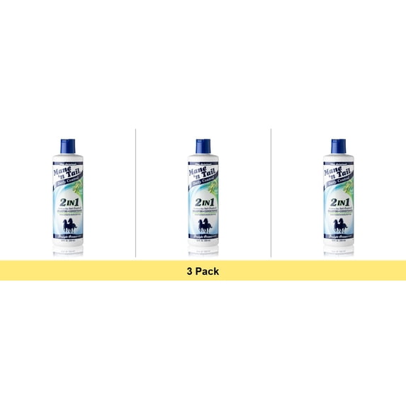 Mane 'n Tail Daily Control 2-in-1 Anti-Dandruff Shampoo & Conditioner 12 oz - 3 Pack