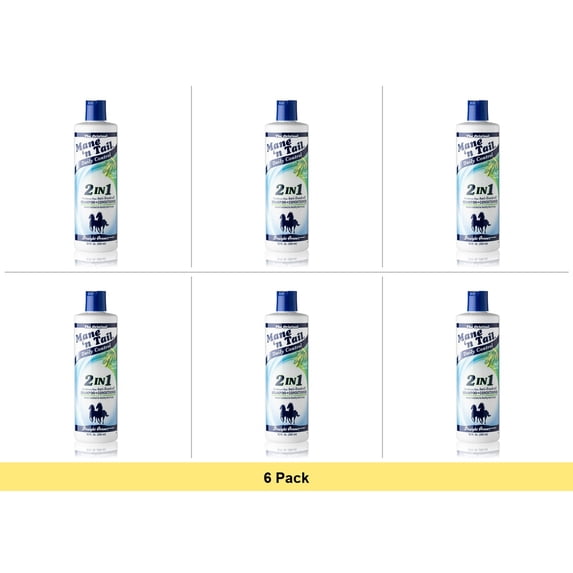 Mane 'n Tail Daily Control 2-in-1 Anti-Dandruff Shampoo & Conditioner 12 oz - 6 Pack