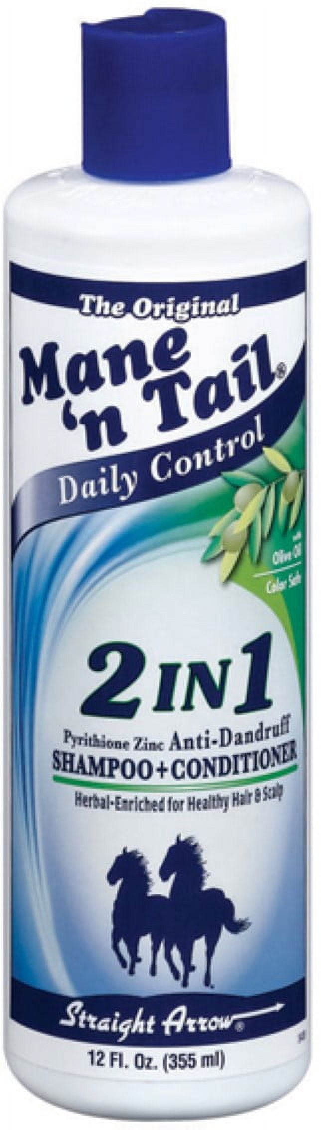 Mane'n Tail Daily Control 2-in-1 Anti-Dandruff Shampoo & Conditioner, 12 oz (Pack of 4)