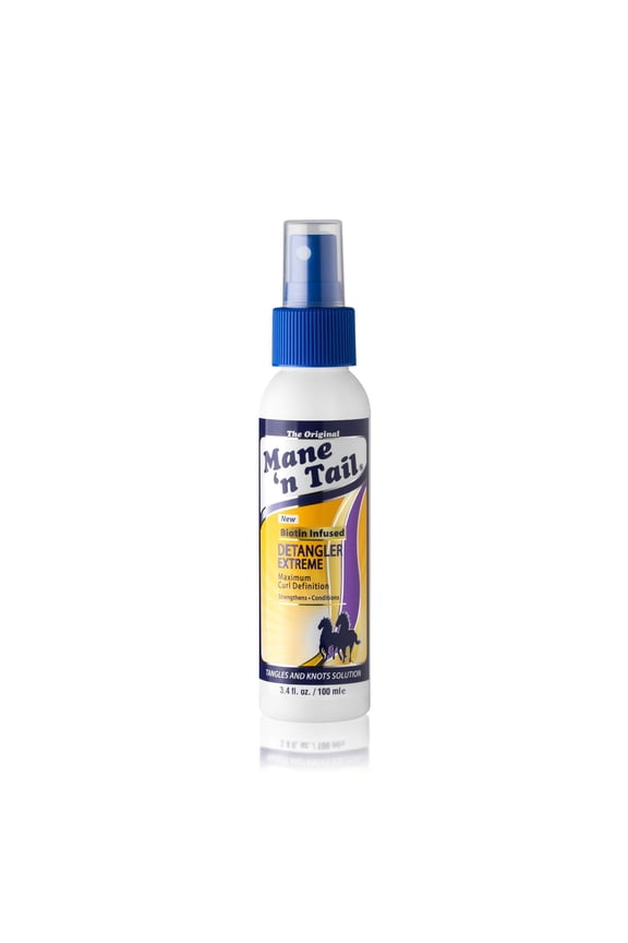 Detangler Extreme Plus Biotin Infused Curl Defining & Strengthening Spray (3.4 oz)