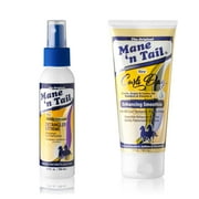 Mane n Tail Extreme Detangler 3.4 Oz + Enhancing Smoothie 6.5 Oz Extreme Detangler Plus Maximum Curl Refreshing Biotin Infused Strengthening Spray