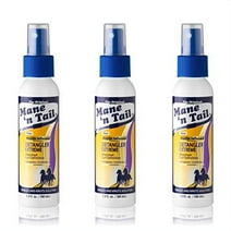 Mane 'n Tail: Extreme Detangler (3 pack) Plus Maximum Curl Defining Biotin Infused Strengthening Spray (3.4 Oz)