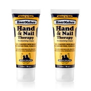 Mane 'n Tail Hoofmaker Hand & Nail Therapy (3.4 Oz Each, 2 Pack) – Fragrance-Free, Biotin & Collagen-Enriched Moisturizing Cream for Dry, Cracked Skin & Nails