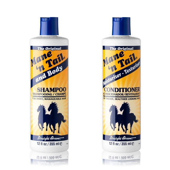 Mane 'n Tail, Body Shampoo & Conditioner, 12 oz Each, Adds Shine ...