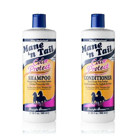 Mane 'n Tail Original Color Protect Shampoo & Conditioner (27.05 oz Each) – Strengthens, Moisturizes & Enhances Color Vibrancy for Healthier Hair