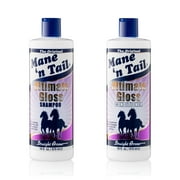 Mane 'n Tail Ultimate Gloss Combo Set (16 Oz) – Shampoo & Conditioner for Long-Lasting Shine, Softness, and Volume for Horses' Coat, Mane & Tail