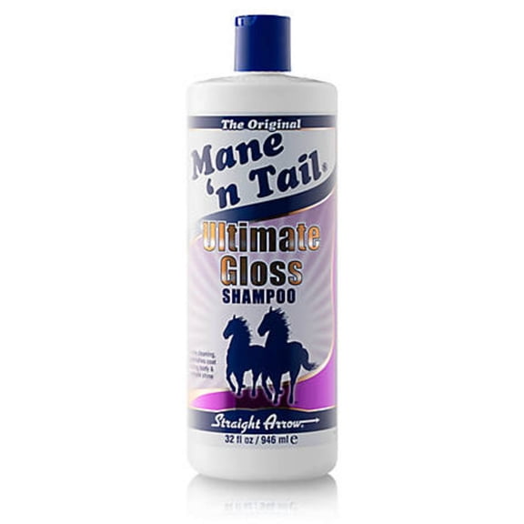 Mane 'n Tail White Spray-On Shampoo & Conditioning (32 oz) – Deep Cleaning, Whitening & Brightening Formula for White, Gray & Gold Tones