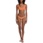 Maneb  womens Manebi 2pc Surf Bralette Bikini Set, M / L, Orange