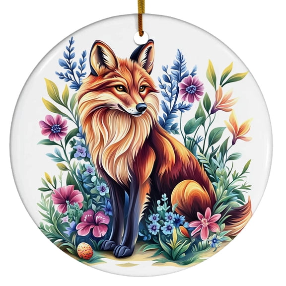 Maned Wolf Ornament, Christmas Ornaments 2025, Gift for Maned Wolf Lovers, Gift for Pet Lovers, Gift for Christmas, Christmas Decorations