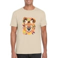 thumbnail image 1 of Maned Wolf Watercolor T-shirt, Nature-Inspired Animal Art for Wildlife Lovers, for men & women, up to size 5XL, 1 of 3