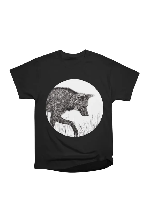 Maned wolf illustration T-Shirt Tee Gift For Him Merch For Her Apparel For Friend