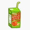 thumbnail image 1 of Maneki 100% Apple Juice Er, Phone Decal Water Bottle Stickers Car Decals, Funny Birthday Gift, 1 of 4