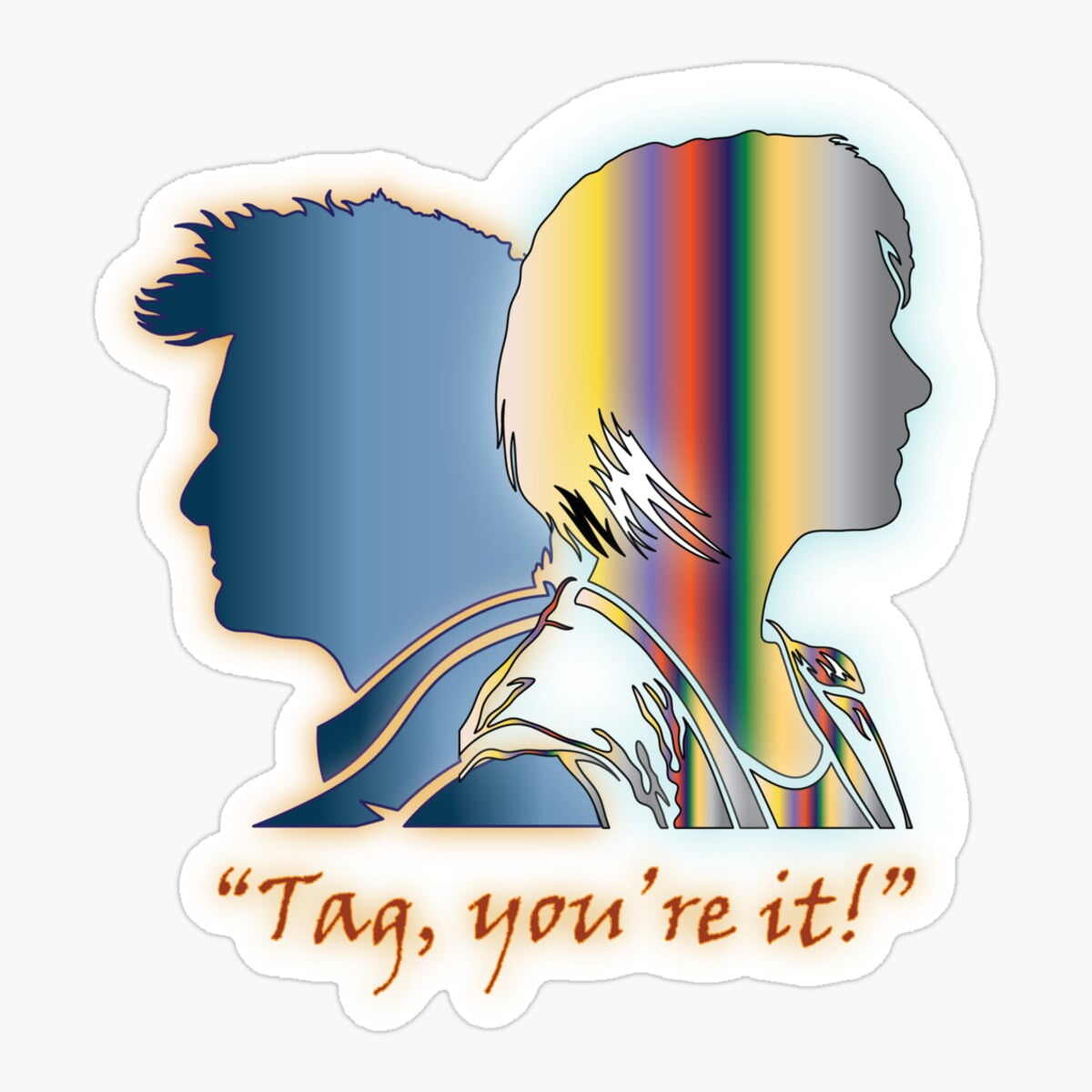 Maneki 13Th Doctor-Tag, You'Re It! Er, Phone Decal Water Bottle ...