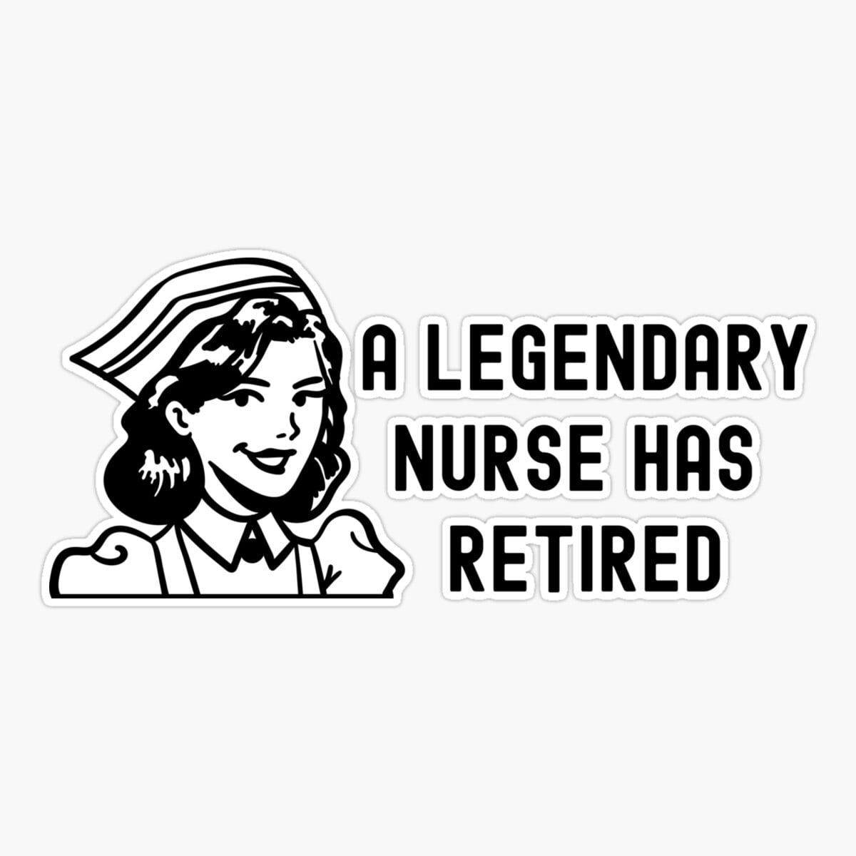 Maneki A Legendary Nurse Has Retired | Vintage Er, Phone Decal Water ...