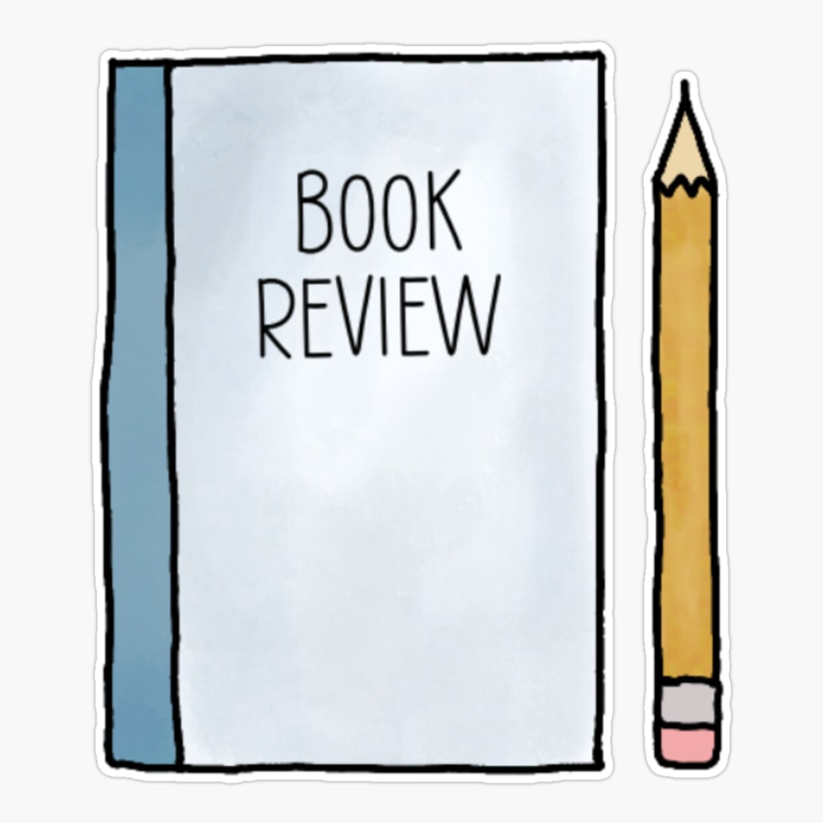 Literature Review Stickers Maneki Books Sticker, Book Review, Reading Books, Book, I Love Reading ...