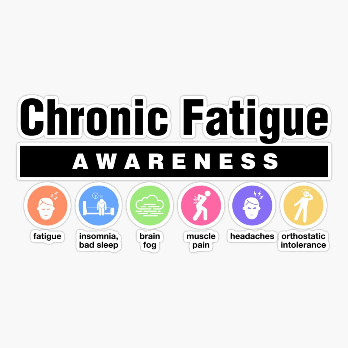 Maneki Chronic Fatigue Syndrome - Disability Awareness Symptoms Er ...