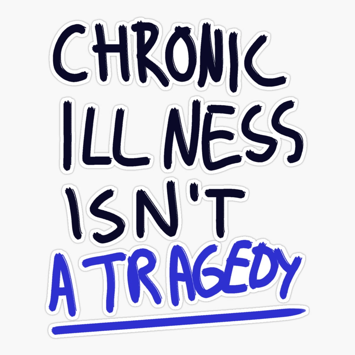 Maneki Chronically Ill But Not A Tragedy Er, Phone Decal Water Bottle ...