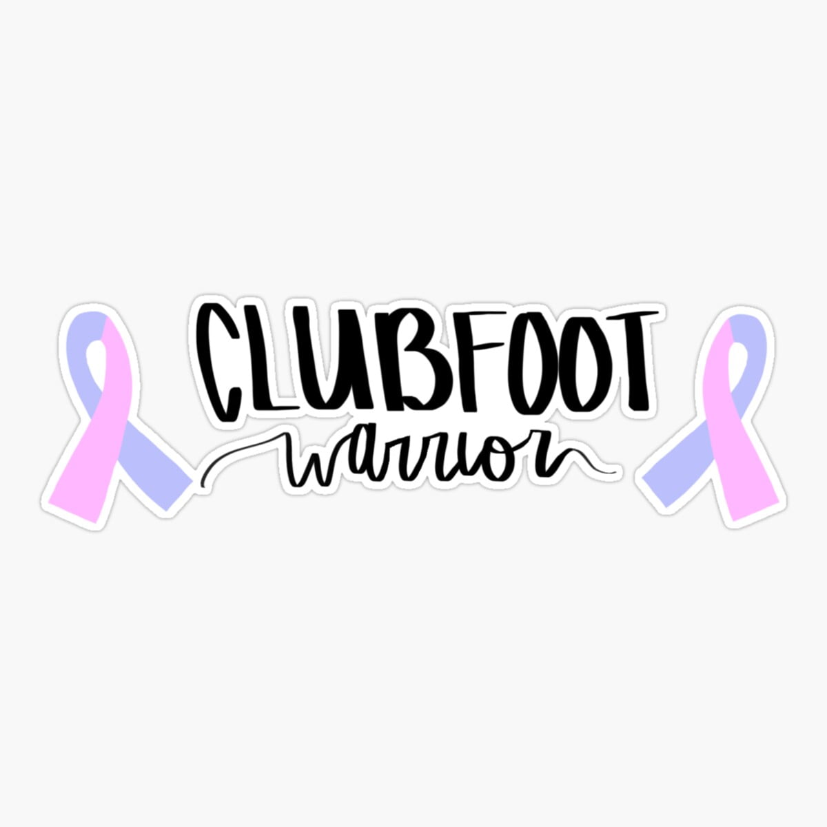 Maneki Clubfoot Warrior With Ribbons Er, Phone Decal Water Bottle ...