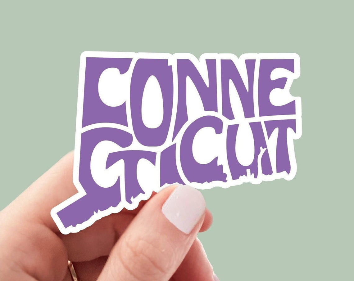 Maneki Connecticut State er, Connecticut Decal, State Laptop ers ...