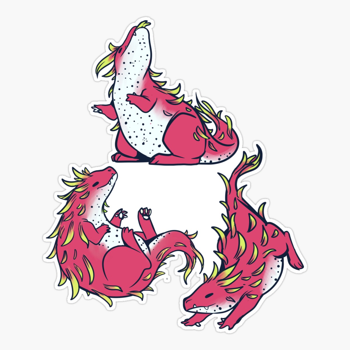 Maneki Dwagon Fwoot Er, Phone Decal Water Bottle Stickers Car Decals ...