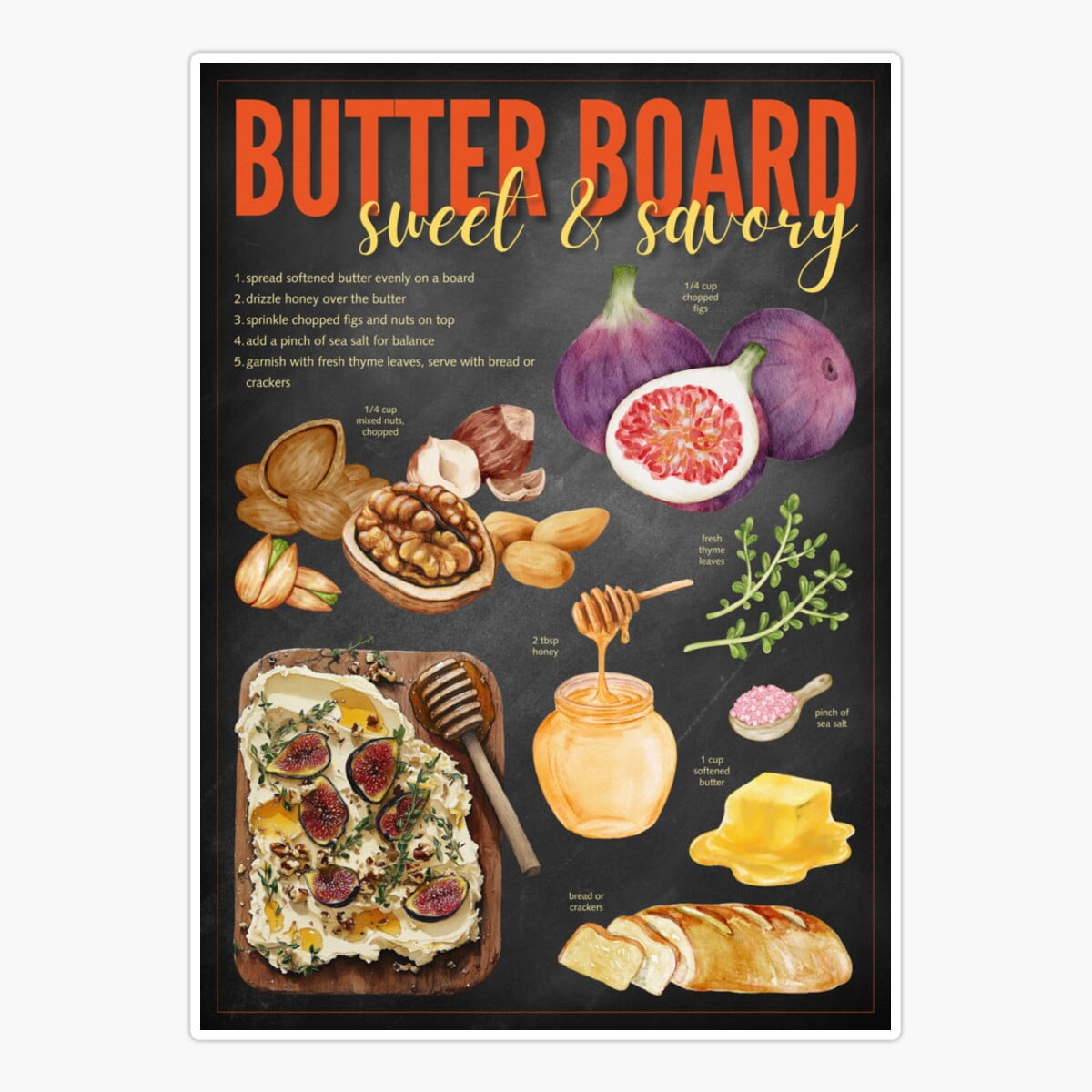 Sticker Motor Recipe Maneki Er Board Recipe Wall Art – Luxury Kitchen & Cae Decor Sticker ...