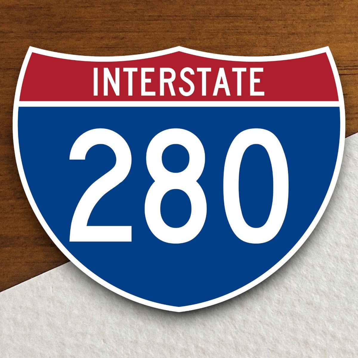 Maneki Interstate Route 280 Sticker, Interstate Highway Sign Expressway ...