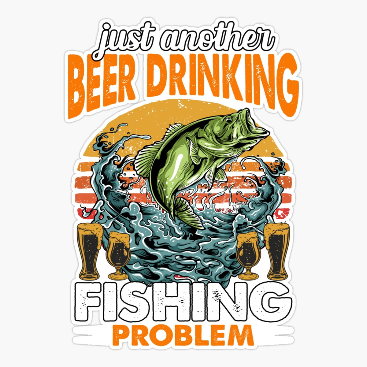 Maneki Just Another Beer Ishing Problem Collection Er, Phone Decal ...