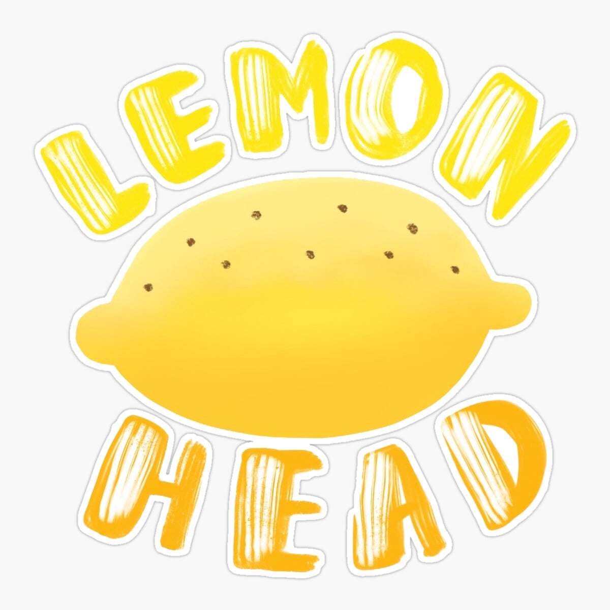 Maneki Lemon Head Er, Phone Decal Water Bottle Stickers Car Decals ...