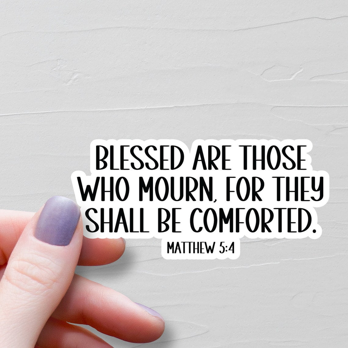 Maneki Matthew 5:4 Er, Vinyl Christian Ers, Blessed Are Those Who Mourn ...