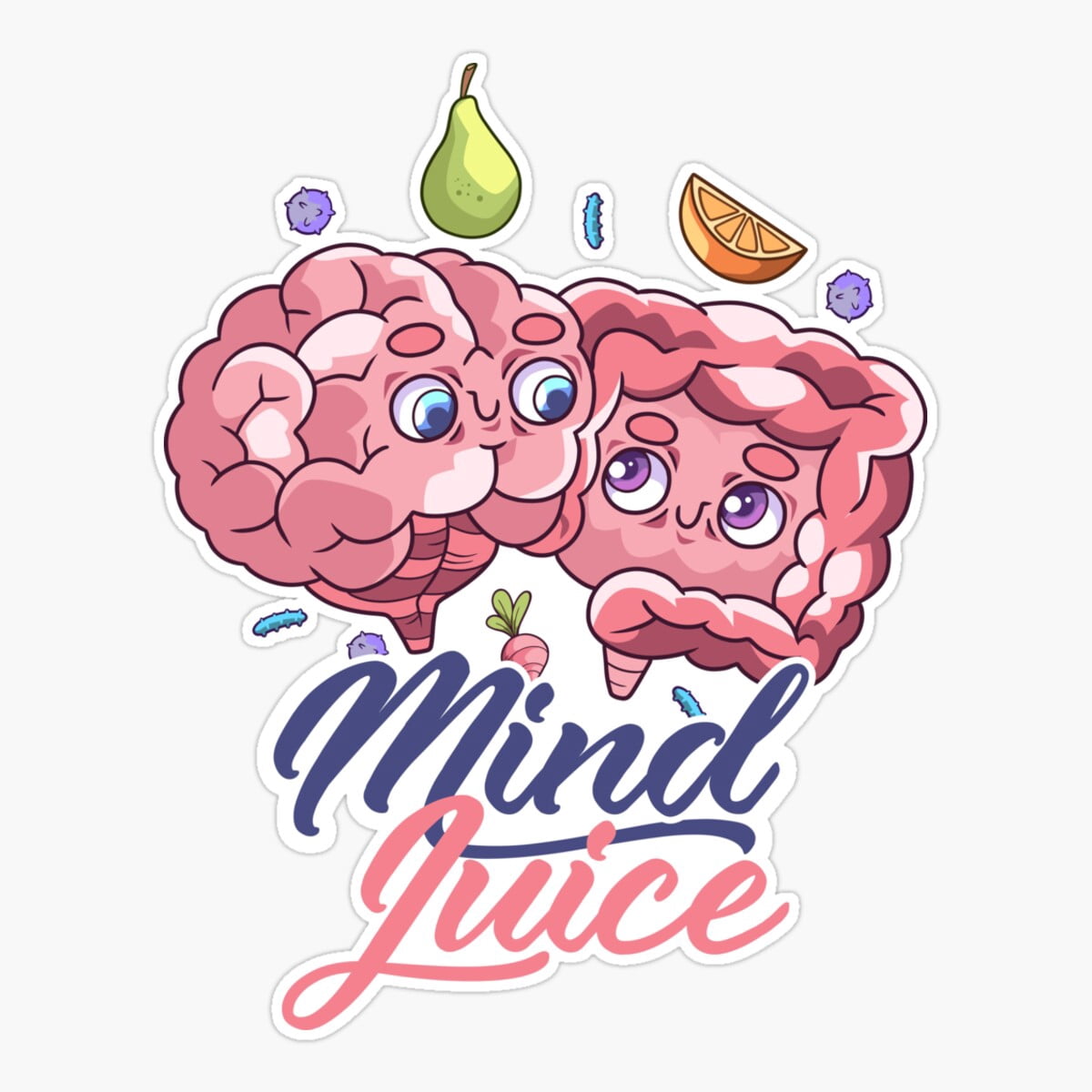Maneki Mind Juice Sticker, Phone Decal Water Bottle Stickers Car Decals ...