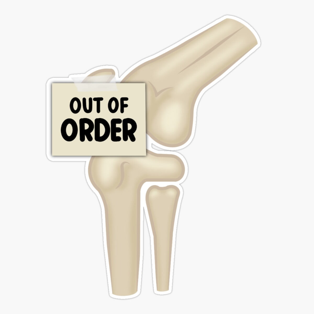 Maneki Out Of Order Joints Er, Phone Decal Water Bottle Stickers Car ...