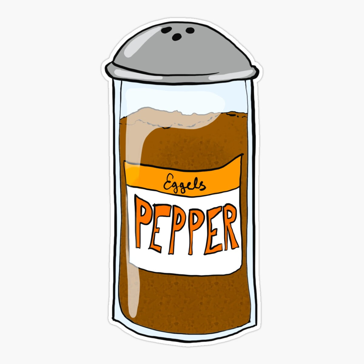 Maneki Pepper Shaker Sticker, Phone Decal Water Bottle Stickers Car ...