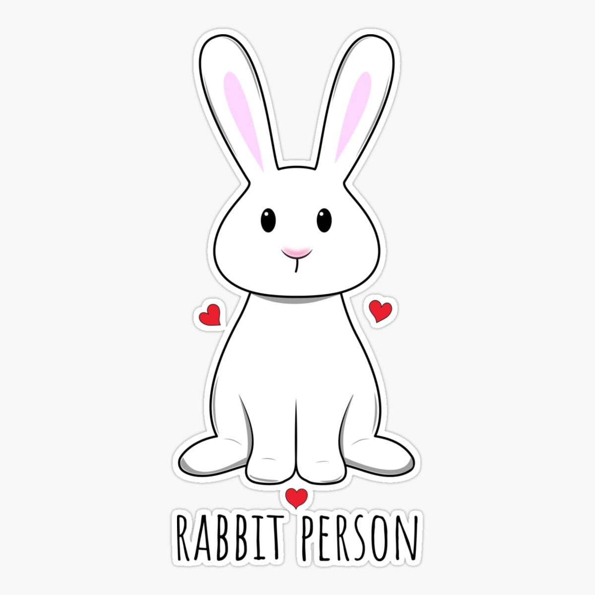 Maneki Rabbit Person Er, Phone Decal Water Bottle Stickers Car Decals ...