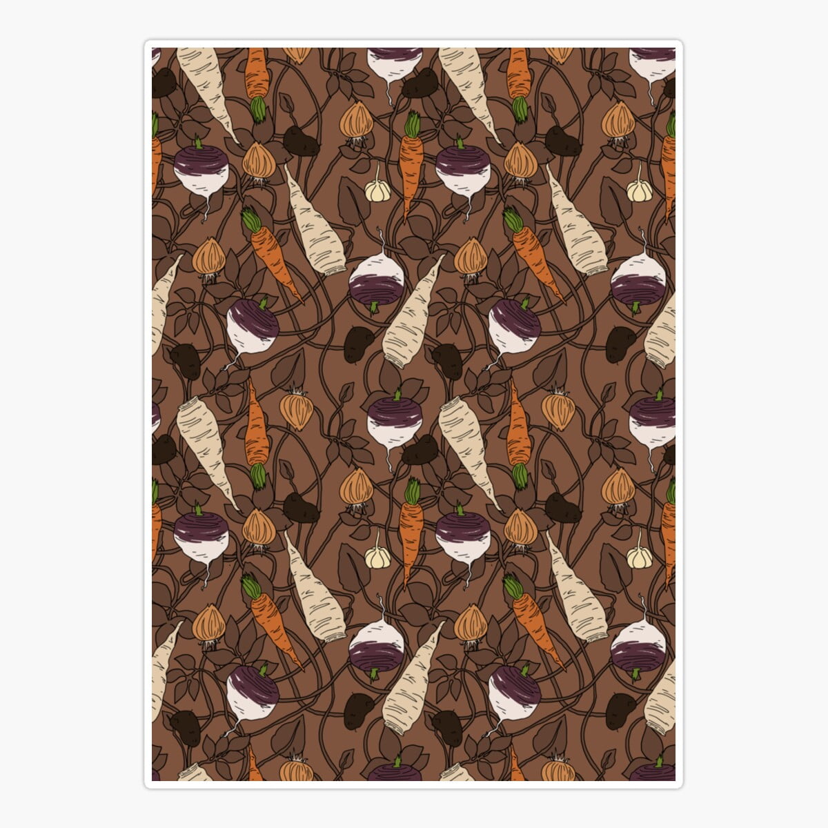 Maneki Rad Roots Sticker, Phone Decal Water Bottle Stickers Car Decals ...