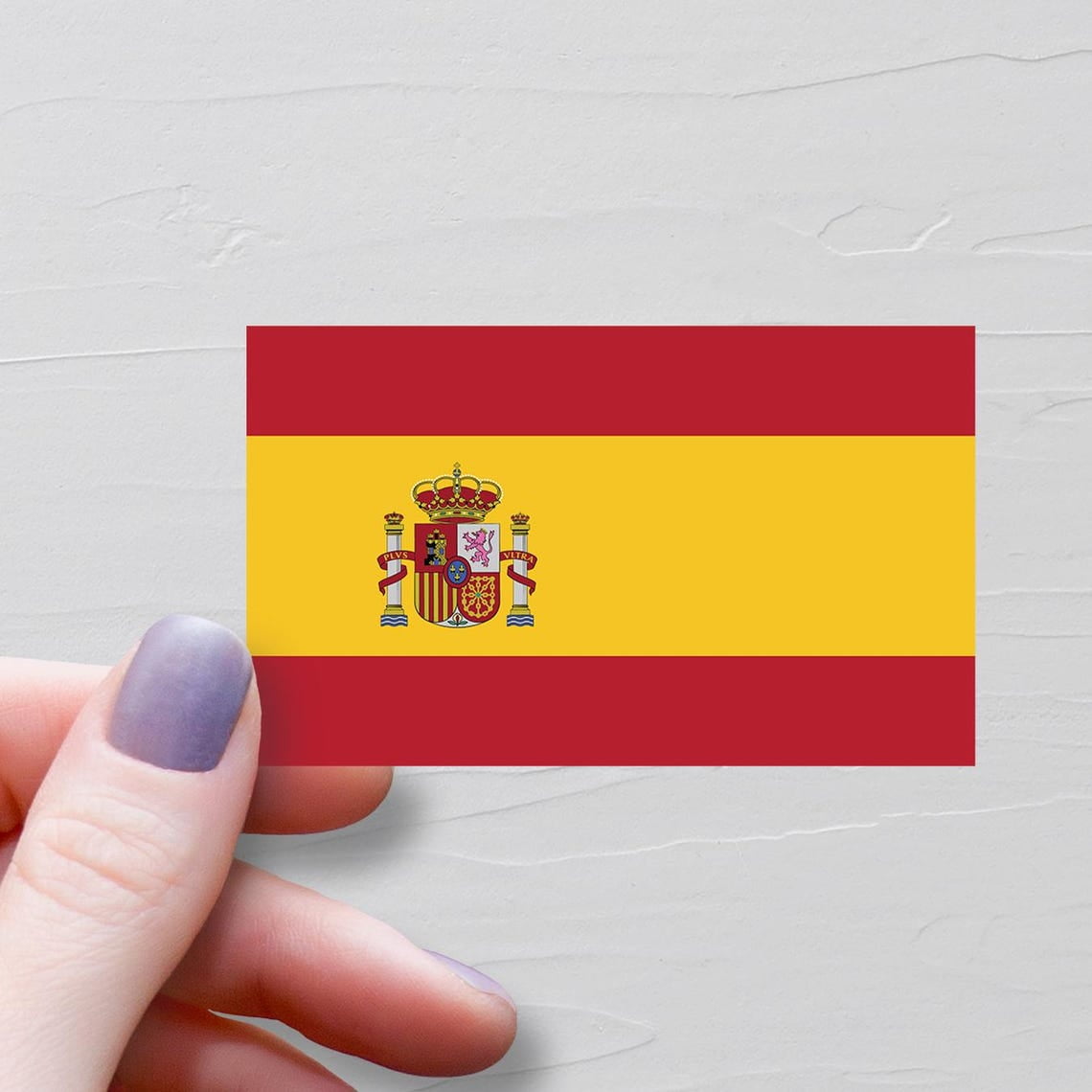 40 Removable Spanish Flag Stickers – Party Decals For Crafts, Laptops, Projects (5 Sheets, Acid-Free)